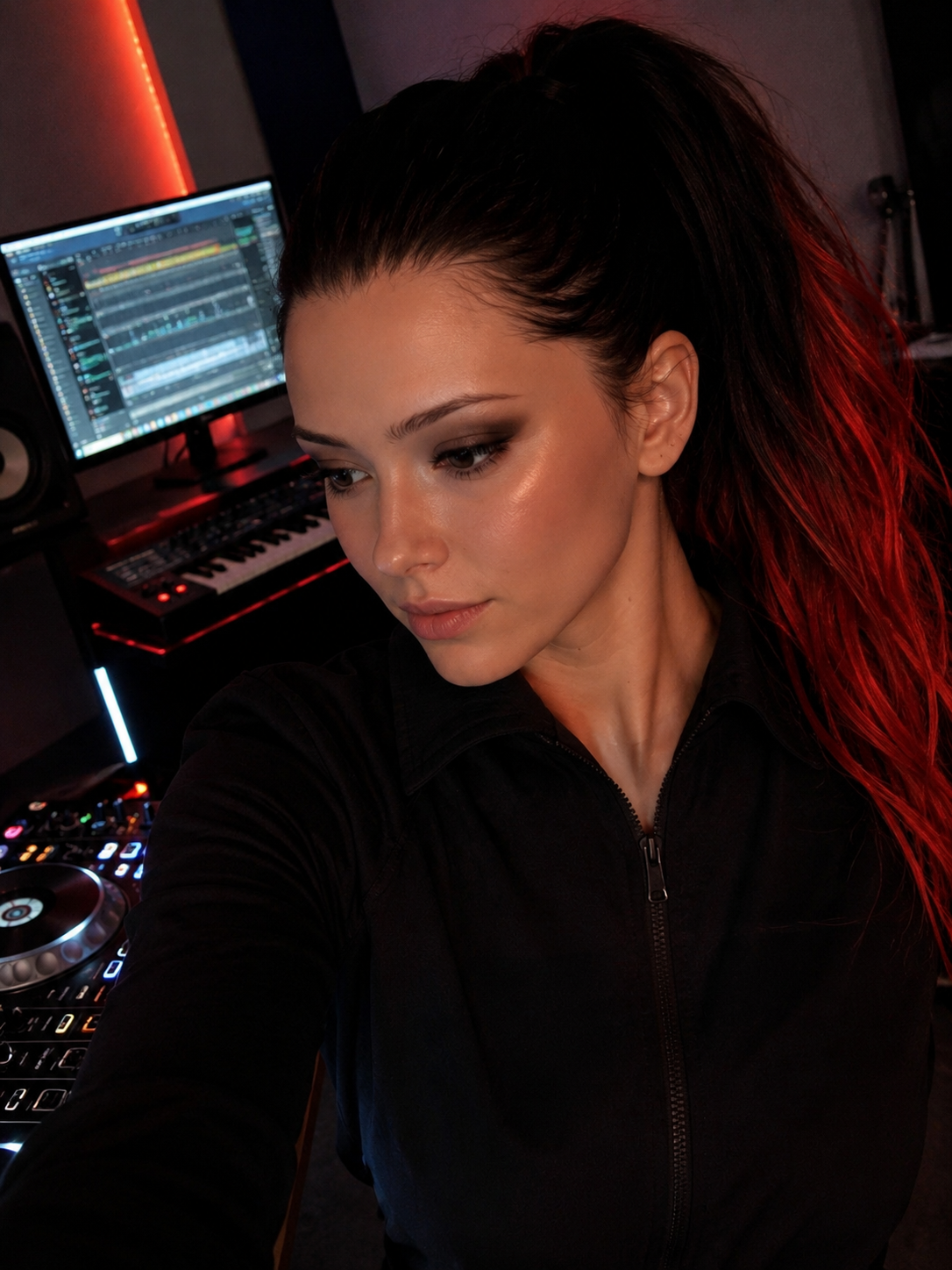 Official promotional portrait of DJ AIKA